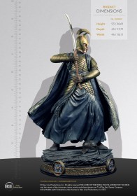 High Elven Warrior Lord of the Rings 1/4 Scale Statue by Darkside Collectibles Studio